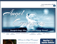 Tablet Screenshot of angelemerging.com